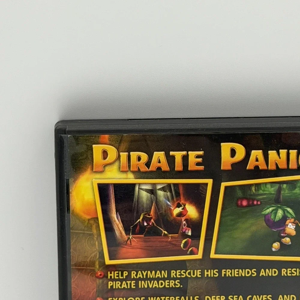 Vintage Rayman DS Nintendo DS Case & Game Ubisoft 2005 ESRB E Rayman 3D
